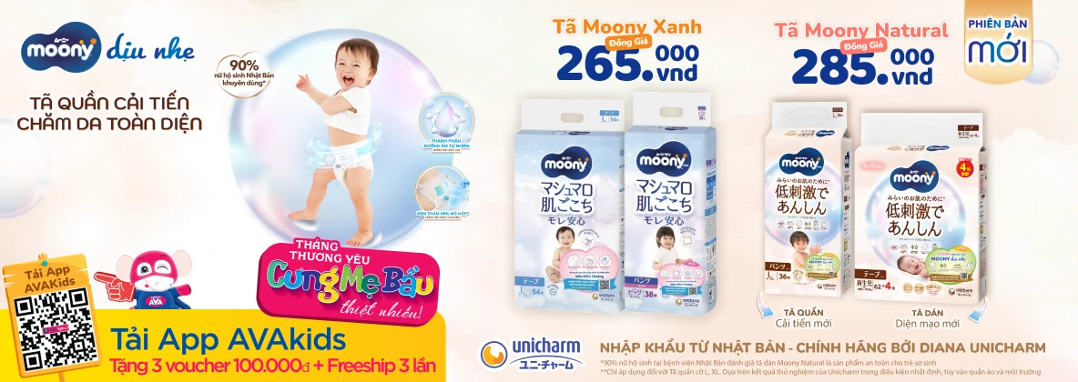 Banner trang NH Moony